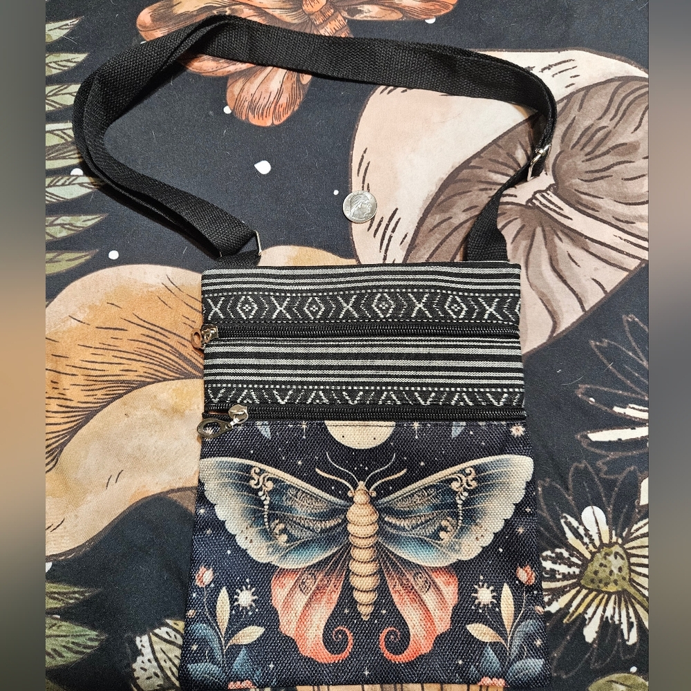 Elegant Butterfly Crossbody Bag